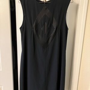 Et Vous Navy Blue Knee Length Sleeveless Dress 10